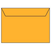 ARTOZ 50x Briefumschläge DIN C6 Orange - 16,2 x 11,4 cm