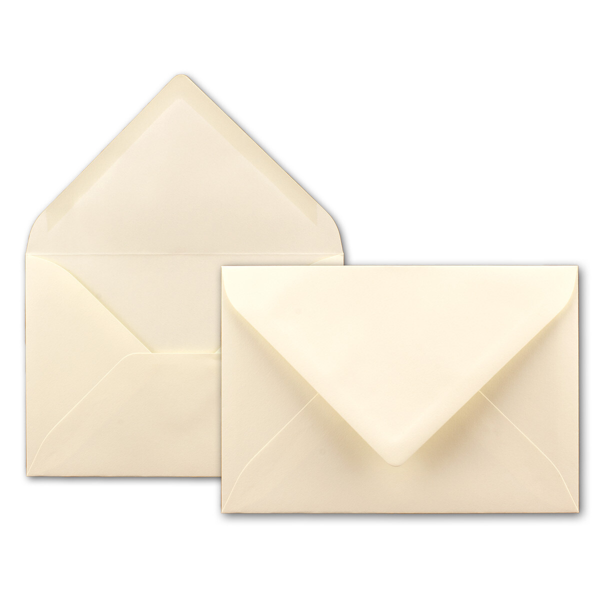 Creme Quadrat Briefumschlag Kuvert Briefkuvert Umschlag Briefumschläge 