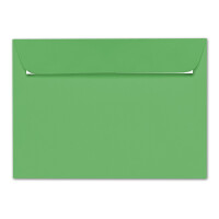 ARTOZ 25x Briefumschläge DIN C5 Grün (Maigrün) - 229 x 162 mm Kuvert ohne Fenster - Umschläge selbstklebend haftklebend - Serie Artoz 1001