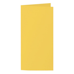 Artoz SET DIN LANG Farbe: Sonnen-gelb 10xKlappkarten 10xBriefumschläge Serie Artoz 1001 im SET ArtoModo Format: 220 x 210 mm