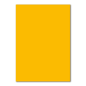 100 DIN A4 Papier-bögen Planobogen - Honiggelb (Gelb) - 240 g/m² - 21 x 29,7 cm - Bastelbogen Ton-Papier Fotokarton Bastel-Papier Ton-Karton - FarbenFroh