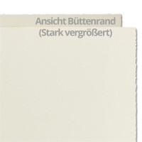 50 Stück DIN Lang Vintage Karten, Bütten-Papier, 1