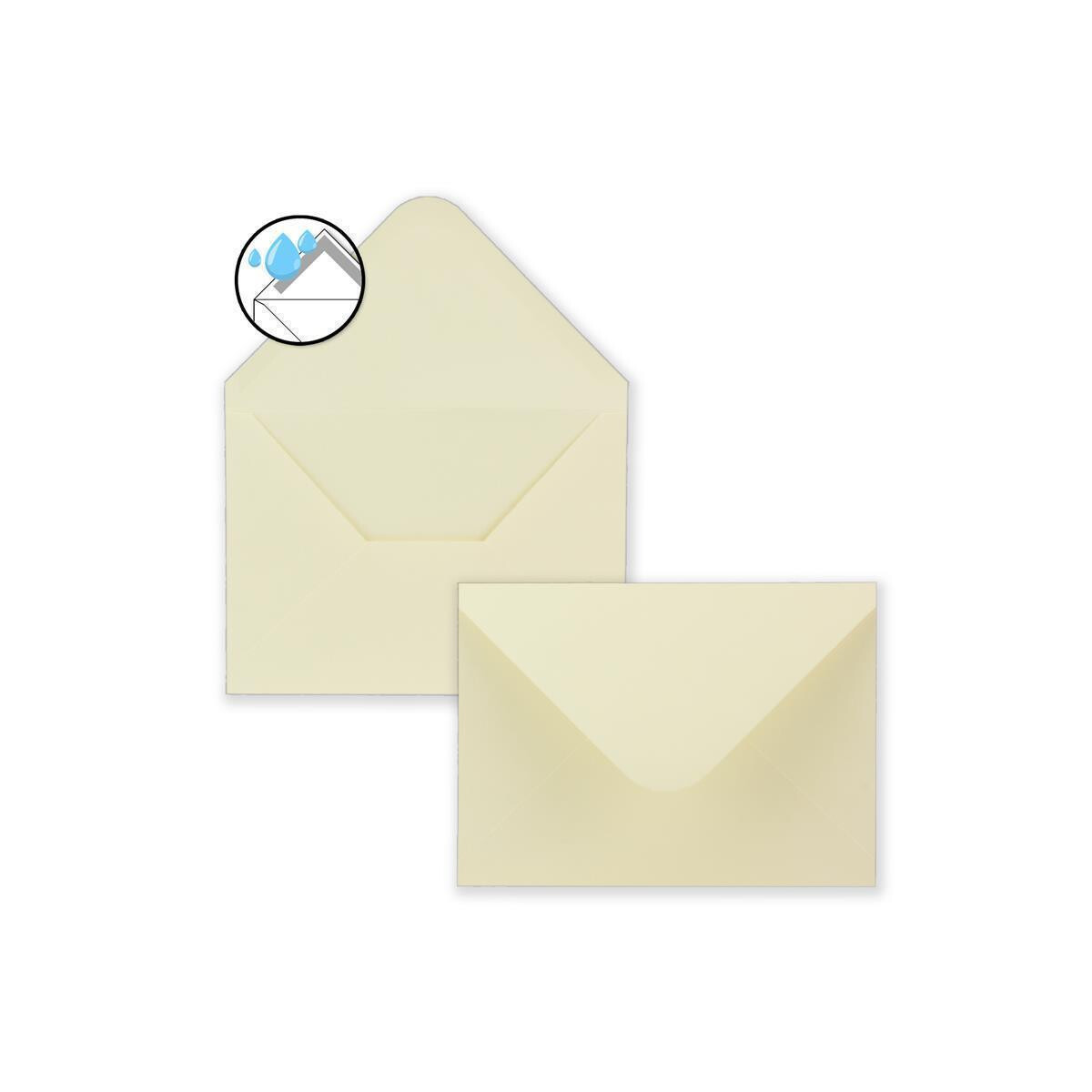 20x Faltkarten-Set inklusive Brief-Umschläge I Blanko Einladungs-Kart ...
