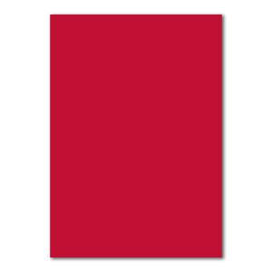 50 DIN A4 Papierbogen Planobogen - Rosenrot (Rot) - 160 g/m² - 21 x 29,7 cm - Bastelbogen Ton-Papier Fotokarton Bastel-Papier Ton-Karton - FarbenFroh