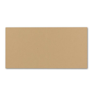 50x sandbraune Vintage Kraftpapier Falt-Karten Quadratisch - 157 x 157 mm - 15,7 x 15,7 cm - Recycling 240 gr blanko Klapp-Karten nachhaltig - UmWelt by GUSTAV NEUSER