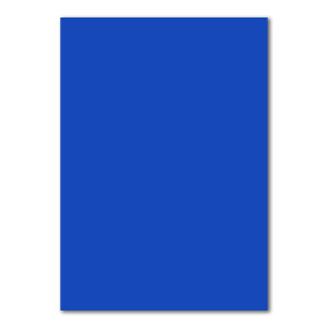50x DIN A4 Papier - Royalblau (Blau) - 110 g/m² - 21 x 29,7 cm - Ton-Papier Fotokarton Bastel-Papier Ton-Karton - FarbenFroh