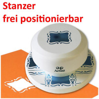 Artoz fliegender Papier-Stanzer - FREI POSITIONIERBAR Karten