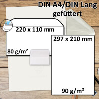 ZANDERS GOHRSM&Uuml;HLE - Briefpapier-SET - DIN A4...
