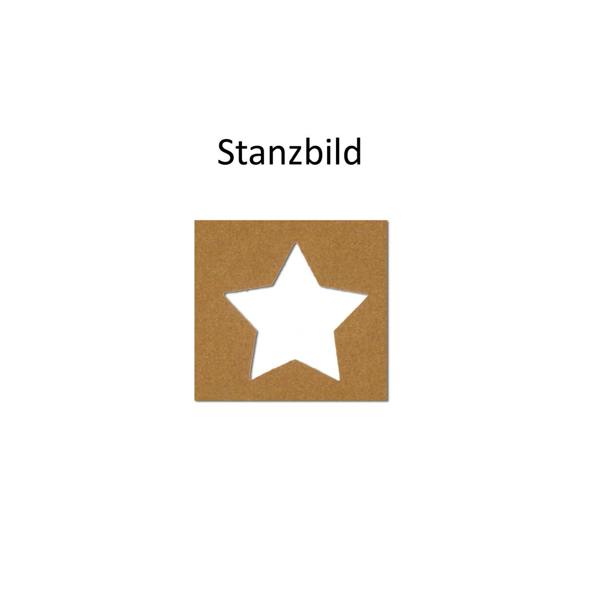 Winspeed Handloch-Stanzer (2 Stück) – Herz- & Sternform, 1/4 Zoll, Mit Silikon-Griff & Auffangbox