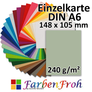 Einzel-Karten DIN A6 - 10,5 x 14,8 cm - 240 g/m&sup2;...