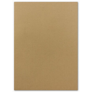 150x DIN A4 Papier - Sandbraun (Kraftpapier Braun) - 110 g/m² - 21 x 29,7 cm - Ton-Papier Fotokarton Bastel-Papier Ton-Karton - FarbenFroh