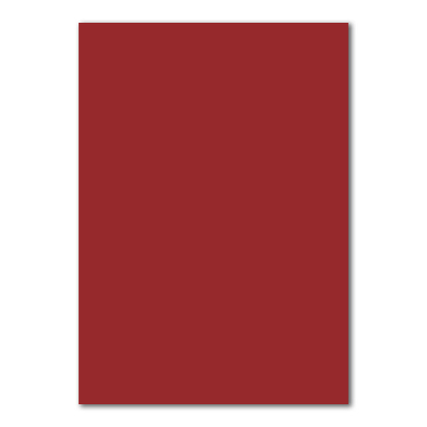 300x DIN A4 Papier - Dunkelrot (Rot) - 110 g/m² - 21 x 29,7 cm - Briefpapier Bastelpapier Tonpapier Briefbogen - FarbenFroh by GUSTAV NEUSER