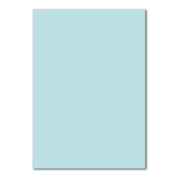 300 DIN A4 Papier-bögen Planobogen - Hellblau (Blau) - 240 g/m² - 21 x 29,7 cm - Bastelbogen Ton-Papier Fotokarton Bastel-Papier Ton-Karton - FarbenFroh