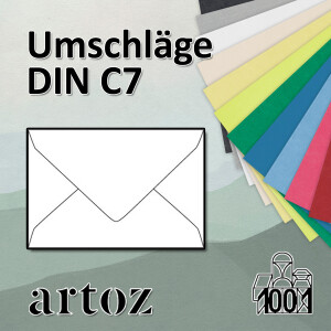 ARTOZ Serie 1001 - DIN C7 Briefumschlag mit...