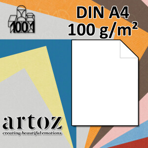 ARTOZ 1001 Papier Bogen A4, 210 x 297 mm 100 gr., mit...