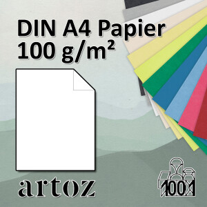 ARTOZ Serie 1001 - DIN A4 Papier Bogen mit...