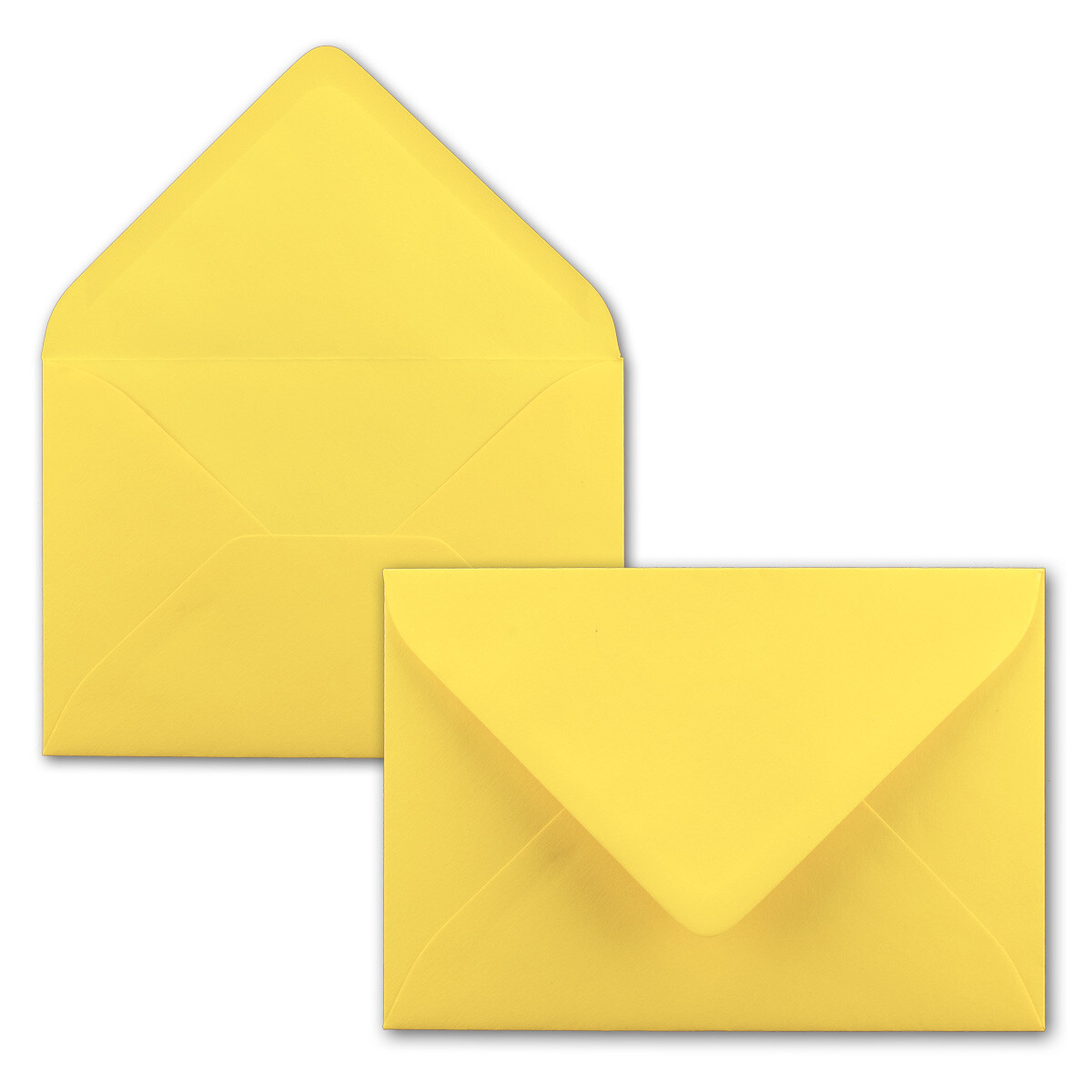 Gelb Briefumschlag Kuvert Briefkuvert Umschlag Briefumschläge DIN-C6 