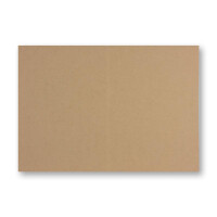 75x Vintage Kraftpapier Falt-Karten 105 x 148 mm - DIN A6 - sandbraun - Recycling - 220 g blanko Klapp-Karten - UmWelt by GUSTAV NEUSER