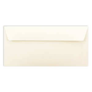 150 Brief-Umschläge DIN Lang - Naturweiß - 110 g/m² - 11 x 22 cm - sehr formstabil - Haftklebung - Qualitätsmarke: FarbenFroh by GUSTAV NEUSER