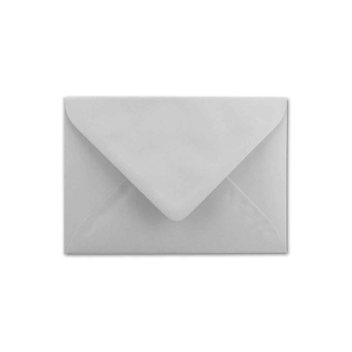 Briefumschläge 8,3 x 11,2 cm, DIN C7 DIN A7 Karten hellgrau / cloud grey - f 