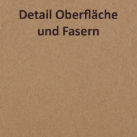 50 Bogen - Naturpapier - Umweltpapier BRAUN - DIN A4 - 170gr