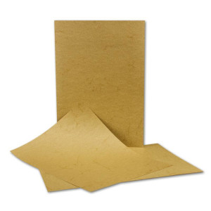 400 Stück DIN A4 Papier Bogen - 21 x 29,7 cm - Elefantenhaut DUNKEL - 110 Gramm/ m² - Urkundenpapier - Speisekarte - beschichtet