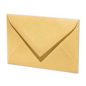 100x ARTOZ DIN C7 kleine Briefumschläge - Gelb (Honiggelb) 110 x 75 mm - 100 g/m² Mini Umschläge für Hochzeit Geburtstag Weihnachten Party Geschenkkärtchen - Serie 1001