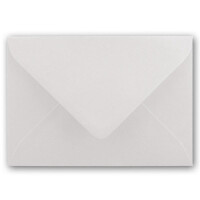 300x Stück Karte mit Umschlag Set Einzel-Karten Din A8 7,1x4,5 cm 240 g/m² Naturweiss mit Brief-Umschlägen C8 7,6x5,2 cm Nassklebung