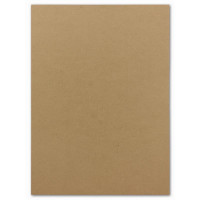 50 DIN A5 Einzelkarten Kraftpapierbögen - Sandfarben/Naturbraun - 240 g/m² - 14,8 x 21 cm - Bastelbogen Fotokarton Bastelpapier Tonkarton - FarbenFroh