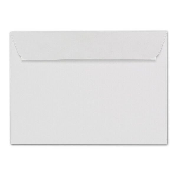 ARTOZ 150x Briefumschläge DIN C5 Weiß - 229 x 162 mm Kuvert ohne Fenster - Umschläge selbstklebend haftklebend - Serie Artoz 1001