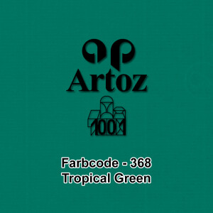 ARTOZ 75x Briefumschläge DIN C5 Grün (Tropical Green) - 229 x 162 mm Kuvert ohne Fenster - Umschläge selbstklebend haftklebend - Serie Artoz 1001