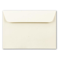 ARTOZ 300 x Briefumschläge DIN C6 - Farbe: tortilla (creme / Eierschalen) - 11,4 x 16,2 cm - mit Haftklebung und Abziehstreifen - Serie Greenline