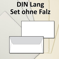 DIN Lang Vintage Einzelkarten-Set mit...