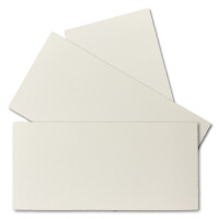 10x DIN Lang Vintage Einzelkarten-Set mit gefütterten B