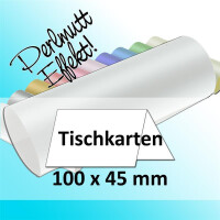 50x Artoz Perle - Tischkarten / Namenskärtchen - 250 g/