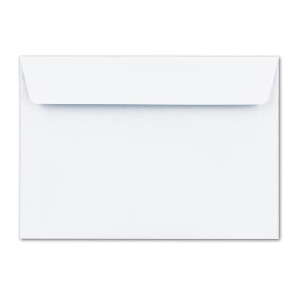 Gustav Neuser Lot De 25 Enveloppes De Noël C6 – Blanc, Pluie D'étoiles Dorée, 114x162mm, 90g/m²