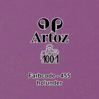 ARTOZ 300x Tischkarten - Holunder (Violett) - 45 x 100 mm blanko Platz-Kärtchen - Faltkarten für festliche Tafel - Tischdekoration - 220 g/m² gerippt