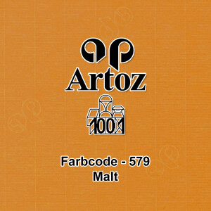 ARTOZ 300x Tischkarten - Malt (Braun) - 45 x 100 mm blanko Platz-Kärtchen - Faltkarten für festliche Tafel - Tischdekoration - 220 g/m² gerippt