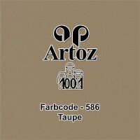ARTOZ 300x Briefumschläge DIN C6 Taupe (Braun) - 16,2 x 11,4 cm - haftklebend - gerippte Kuverts ohne Fenster - Serie Artoz 1001