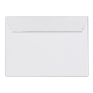 ARTOZ 25x DIN A5 Faltkarten-Set mit Umschlägen - Blütenweiß (Weiß) - 148 x 210 mm - gerippte Bastelkarten blanko mit Brief-Umschlägen - 220 g/m²