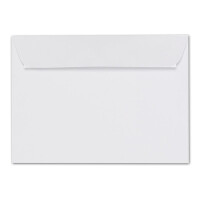 ARTOZ 1000x DIN A5 Faltkarten-Set mit Umschlägen - Blütenweiß (Weiß) - 148 x 210 mm - gerippte Bastelkarten blanko mit Brief-Umschlägen - 220 g/m²
