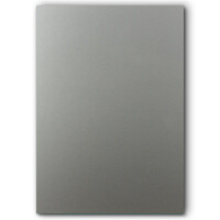 400 DIN A5 Einzelkarten Papierbögen - Silber Metallic - 250 g/m² - 14,8 x 21 cm - Bastelbogen Tonpapier Fotokarton Bastelpapier Tonkarton - FarbenFroh
