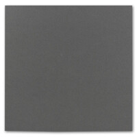 Quadratisches Einzelkarten-Set - 15 x 15 cm - mit Brief-Umschlägen - Graphitgrau - 200 Stück - für Grußkarten & mehr - FarbenFroh by GUSTAV NEUSER