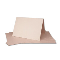 ARTOZ NORDANA 200x DIN A5 Faltkarten-Set mit DIN C5 Umschlägen - rose glow - 300 g/m² - 14,8 x 21 cm - schimmerndes Papier zum Basteln & Drucken