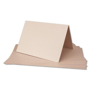 ARTOZ NORDANA 150x DIN B6 Faltkarten-Set mit DIN B6 Umschlägen - rose glow - 300 g/m² - 12 x 16,9 cm - schimmerndes Papier zum Basteln & Drucken