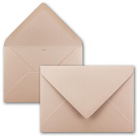 ARTOZ NORDANA 150x DIN B6 Faltkarten-Set mit DIN B6 Umschlägen - rose glow - 300 g/m² - 12 x 16,9 cm - schimmerndes Papier zum Basteln & Drucken