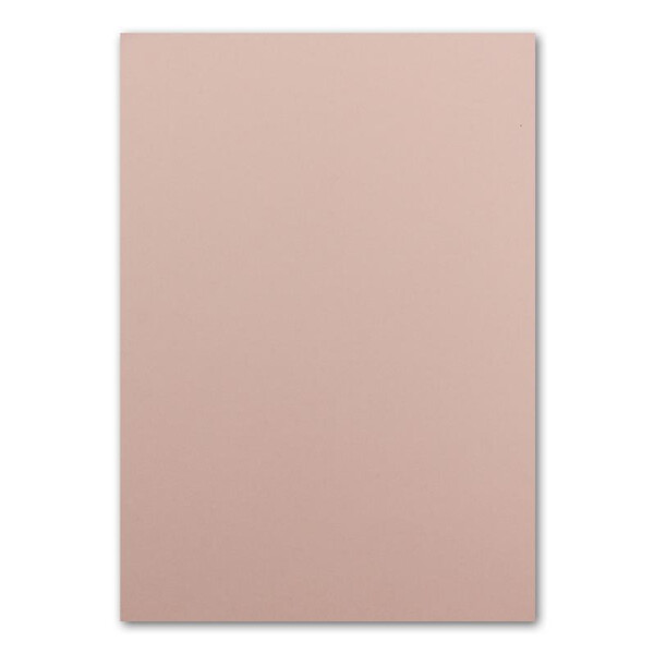 ARTOZ FLORETTA 50x DIN A4 Bogen - light rose - 92 g/m² - 29,7 x 21 cm - pastellfarbenes Papier zum Basteln & Drucken