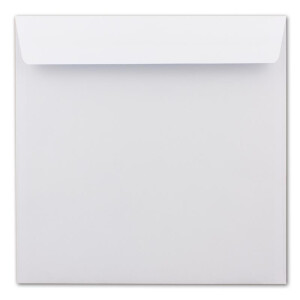 Briefumschläge Quadratisch Weiß 22 x 22 cm -...