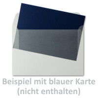 50x Briefumschläge DIN C5 - 162 x 229 mm - transparent-