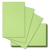 1000x ARTOZ A7 Karten, ungefalzt - 6,6 x 10,3 cm - Birkengrün (Grün) - Mini-Kärtchen - 220 g/m² - Tischdeko, Tischkarten, Visitenkarten - Serie 1001